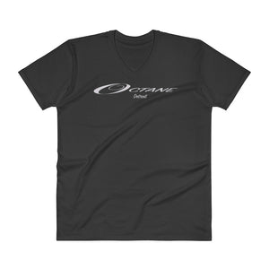 Elegant Detroit Octane V-Neck T-Shirt (Dark Colors)