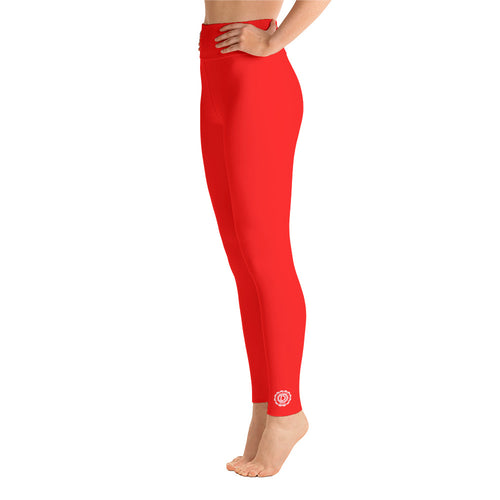 Detroit Octane Red Yoga pants