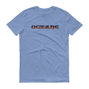 Fire Octane with Detroit Octane logo on back t-shirt