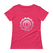 Ladies' Skate T-Shirt "Detroit Octane Bold Logo Scoopneck  shirt