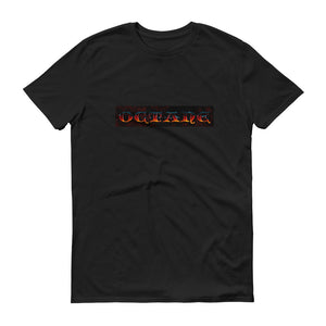 Fire Octane with Detroit Octane logo on back Short sleeve t-shirt