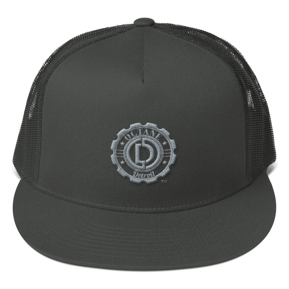 Detroit Hat with Detroit Bold Octane (3D) logo